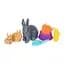 Детский игровой набор Rainbow High Bambi с куклой 618-18, 3 кролика, морковь, аксессуары - миниатюра 2