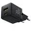 Зарядний пристрій Baseus Palm Fast Charger C+U 30W EU Cluster Black (with Mini White Cable USB-C to USB-C 60W (20V/3A) 1m) (P1011160A113-01) - мініатюра 8