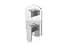 Душова система Kohlman Foxal 2.0 20 chrome + BOX прихованого монтажу QW211FR20-009, Хром - мініатюра 2