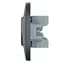 Розетка Videx Binera подвійна чорний графіт (VF-BNSK2-BG) - мініатюра 4