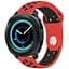 Спортивный ремешок Primo Perfor Sport для часов Samsung Sport Gear SM-R600 Red Black - миниатюра 1