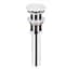 Комплект Qtap Virgo: Раковина накладная прямоугольная 490х350х110 мм White + Донный клапан PU02 (QT18112261WN47305) - миниатюра 5