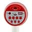 Громкоговоритель аккумуляторный UKC ER-22U 15 Вт, рупор с USB и записью, красный - миниатюра 6