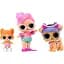 Набор игровых фигурок L.O.L. Surprise OPP Tot + Pet + Lil Sis Вейвс, Канзас К9, Лил Битс (987864) - миниатюра 2