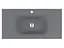 Умивальник Miraggio JESSEL 900 GRAY (0001469) Mirasoft, Матовий, Накладний/Врізний, Сірий - мініатюра 3