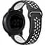 Ремінець Universal Silicone N Sport Samsung/Amazfit/Huawei 20 mm Black White (35718_3577903) - мініатюра 1