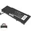 Акумулятор Dell 1F22N (Alienware M17 series) 15.2V 3000 mAh 46Wh Black - мініатюра 2