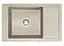 Кухонна мийка гранітна Rea Sten beige ZLE-00108 - мініатюра 7