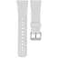 Силіконовий ремінець Primo Classic Shape для Samsung Gear Fit 2/Fit 2 Pro (SM-R360/R365) White - мініатюра 1