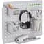 Настінна дошка-органайзер OfficePro WO910W White [126552] - мініатюра 3