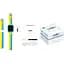 Smart Watch AmiGo GO004 Splashproof Camera+Led Blue/yellow RU UCRF - миниатюра 3
