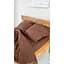 Комплект постільної білизни Півтораспальний #Brownie шоколад - мініатюра 8