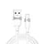 Кабель Brevia USB to Lightning 2,4A 1,2 м, белый ZIP (52120WULZ1) - миниатюра 1