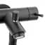 Змішувач для ванни Paffoni Light із регульованим душовим гарнітуром black matt LIG023NO, Чорний матовий - мініатюра 6