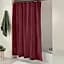 Шторка для душа и ванной Cosas с кольцами 180х180 wine, бордо (ShowerCurtains_10Wine_DUK_180x180_Hook) - миниатюра 3