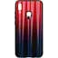 Чехол-накладка Toto Aurora Print Glass Case HuAwei P Smart 2019 Red - миниатюра 1