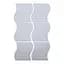Дзеркальний декор Wall Sticker SW-00002509 акриловий самоклеючий 120х80 мм 6 шт. срібло - мініатюра 1