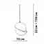 Подвесной светильник Friendlylight Hemisphere M FL3132 - миниатюра 5