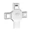 Флеш накопитель 4 выхода - XO DK04 256 GB - USB type-c lightning - миниатюра 1