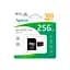 Карта пам'яті Apacer 256GB microSDXC class 10 UHS-I V10 A1 (AP256GMCSX10UB-R) - мініатюра 3