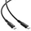 Кабель Acefast C17-03 USB-C to USB-C силиконовый зарядный кабель для передачи данных черный - миниатюра 3