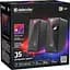 Акустическая система Defender J5, 6W LED USB Black - миниатюра 7