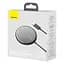 Зарядка Qi BASEUS Simple Mini Magnetic Wireless Charger (набор для Iphone 12 + кабель Type-C 1.5m) - миниатюра 3