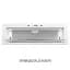 Витяжка повновбудована Perfelli Design Vision 9 Bianco Silenzio - мініатюра 9