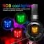 Дротова ігрова гарнітура Onikuma Gaming with LED K3, USB, 3.5mm, 2m, black-red - мініатюра 2