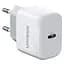 Зарядний пристрій Ugreen CD241 USB Type-C 20W Mini PD PD3.0 Fast Charger 3A білий - мініатюра 1