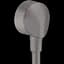 Шлангове під'єднання Hansgrohe FixFit E без зворотного клапана Brushed Black 27454340, Шліфований чорний хром - мініатюра 1