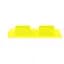 Миска складана Waudog Silicone, 385х230х50 мм, жовта - мініатюра 2