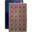 Чехол StatusCASE из экокожи для планшета Lenovo Tab P11 Pro Коричневый ромб - миниатюра 1