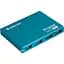 Хаб Usb Defender Septima Slim, Cyan, Usb 2.0 - 7xUsb 2.0, кабель 93 см, блок живлення (83505) - мініатюра 1