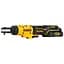 Гайкокрут кутовий - ключ-храповик акумуляторний DeWalt з АКБ та ЗП DCF504L1G - мініатюра 1