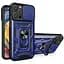 Чохол Ummi Camshield Serge Ring для Apple iPhone 12 Pro / 12 (6.1) Синій / Navy - мініатюра 1