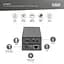 Набір подовжувачів Digitus HDMI, HDBaseT, UHD 4Kx2K@30Гц, (Cat 5E, 6, 7), 70м - мініатюра 3