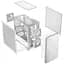 Корпус LogicConcept DART PRO MINI WHITE MESH fans 3x120 мм без БЖ mATX (AM-DART-PRO-0000-20) - миниатюра 2