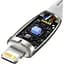 Кабель Baseus Glimmer Series Fast Charging USB-C to Lightning 20w 1m White (CADH000002) [155528] - мініатюра 5
