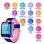 Подарунковий дитячий розумний смарт-годинник Smart Baby Watch Q12 (В-5) з SIM-картою кнопкою SOS камерою і GPS Рожевий - мініатюра 2