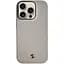 Чохол SGP PC+Leather with MagSafe для Apple iPhone 16 Pro (6.3) Grey - мініатюра 1