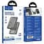 Портативное ЗУ Power Bank Hoco Q34 Clever PD20W с БЗУ 10000 mAh Metal gray - миниатюра 4