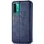 Чохол-книжка GETMAN Cubic Cover Case для Xiaomi Redmi 9A / 9AT (Blue) [52803] - мініатюра 2