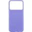 Чехол Silicone Cover Lakshmi (AAA) для Xiaomi Poco X6 Pro Сиреневый / Dasheen - миниатюра 1