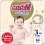 Подгузники Goo.N Premium Soft 3 М (5-9 кг) 64 шт. на липучках для детей унисекс - миниатюра 1
