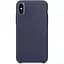 Чехол Silicone Case без Logo AA для Apple iPhone XS Max 6.5" Синий / Midnight Blue - миниатюра 1