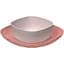 Набір тарілок Chicco Dish Set  2 шт. рожевий (16002.15) - мініатюра 1