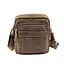 Невеликий шкіряний месенджер коричневого кольору Tiding Bag M39-681DB - мініатюра 3