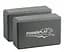 Блоки для йоги PowerPlay 4006 Yoga Brick EVA 2 шт Сірі (PP_4006_Grey_2in) - мініатюра 1