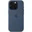 Силіконовий чохол CasePro Silicone Case with MagSafe Denim для iPhone 16 Pro - мініатюра 4